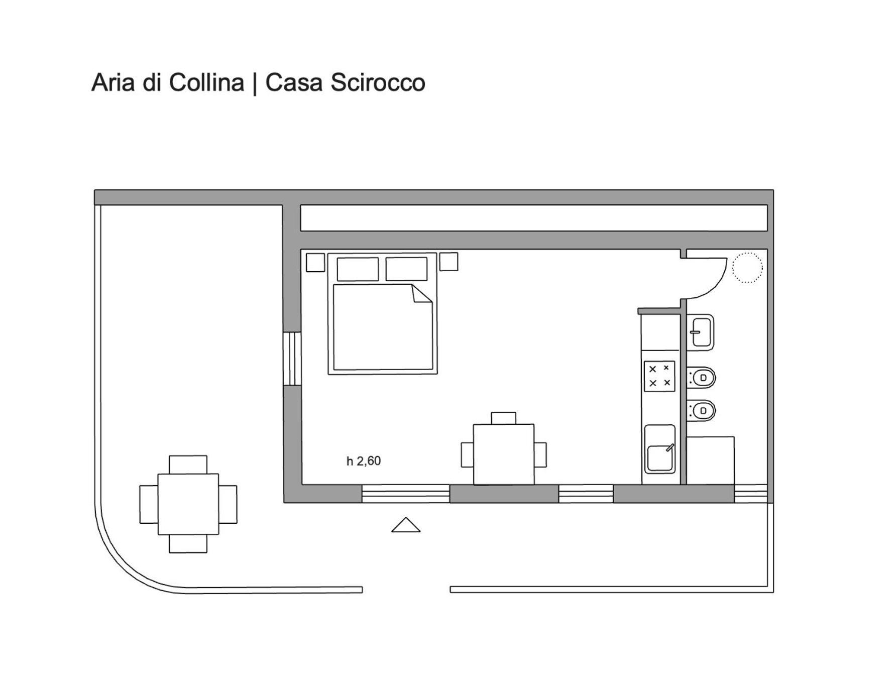 Aria Di Collina - Isola D'Elba Apartamento Porto Azzurro Quarto foto